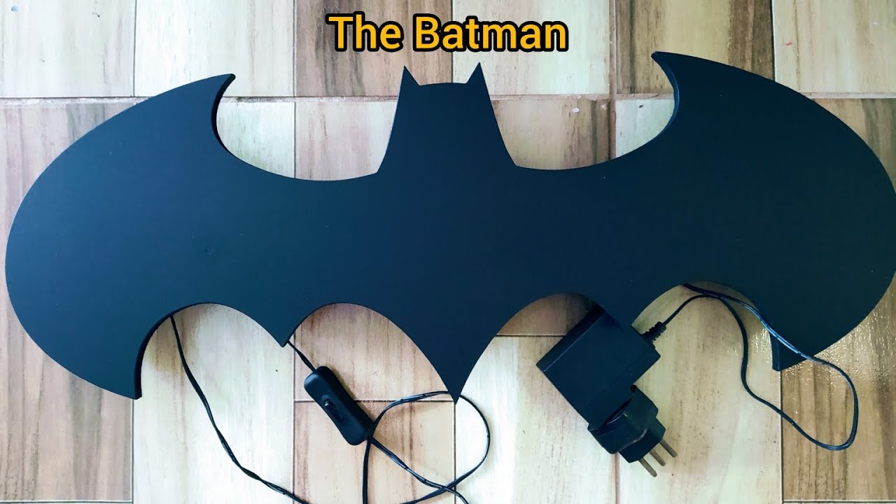 linda arte do Batman CNC Router..