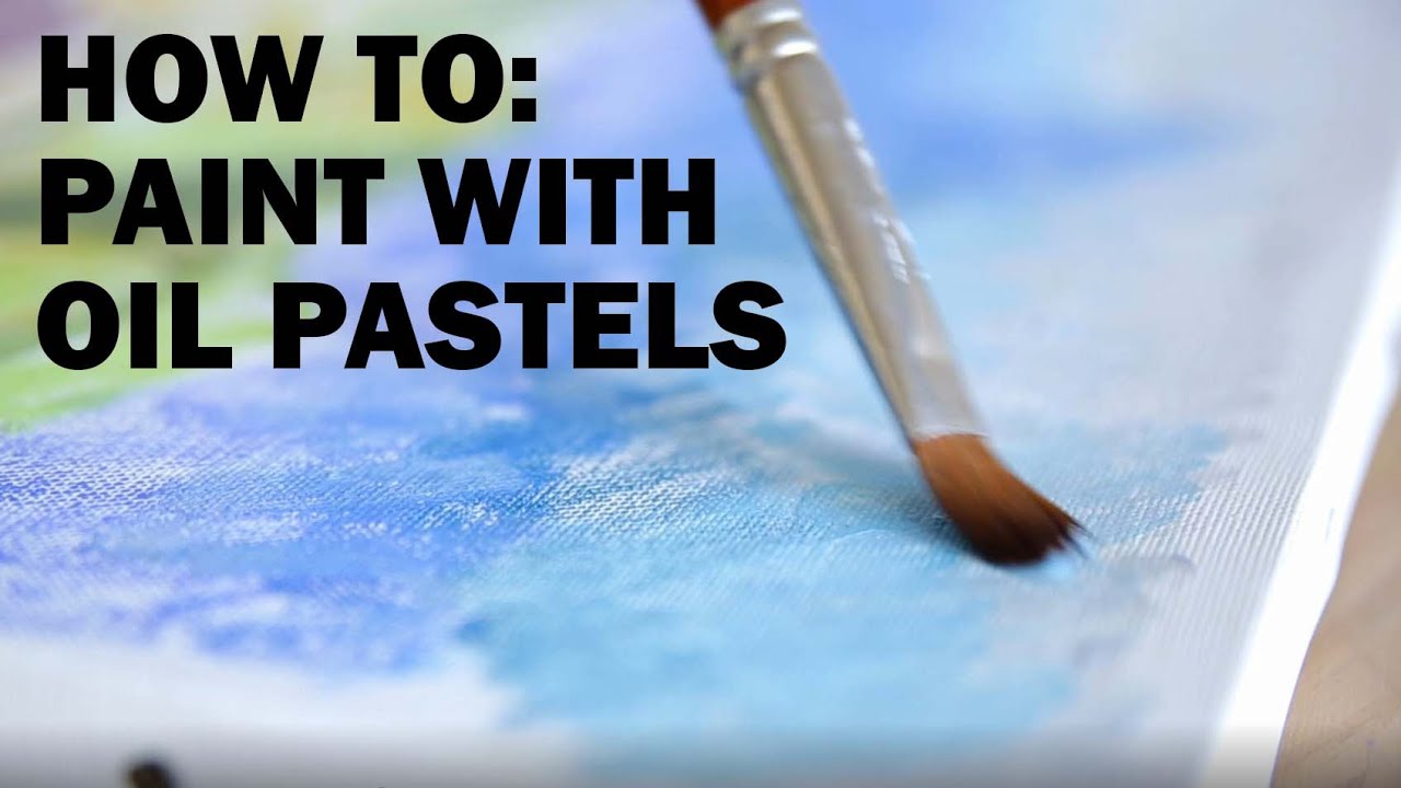 How To: Paint with Oil Pastels by Sennelier