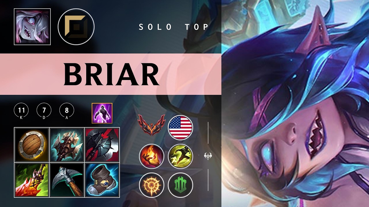 Briar Top vs Varus - NA Grandmaster Patch 26.03