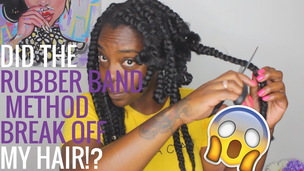 Did the Rubber Band Method Break My Hair Off? / Life Update!