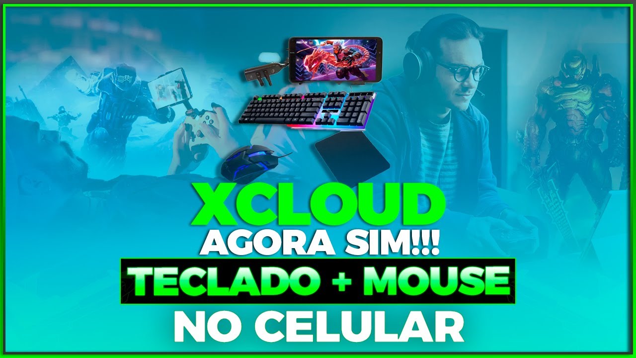 XCLOUD - AGORA SIM!!! TECLADO + MOUSE NO CELULAR - MUITO TOP VEJA O PASSO A PASSO