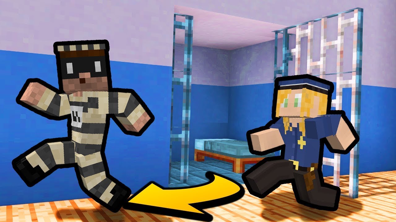 AGU POLICJANT i ZIO ZŁODZIEJ - Minecraft: Skin - Narysuj siebie!