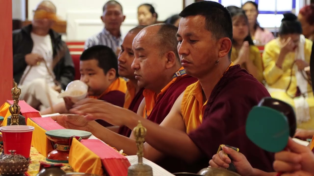 Phurdok Puja at Buddhist Society of Cincinnati, Ohio  - Ngagyur Shedi Pemi Ling Gomba, USA