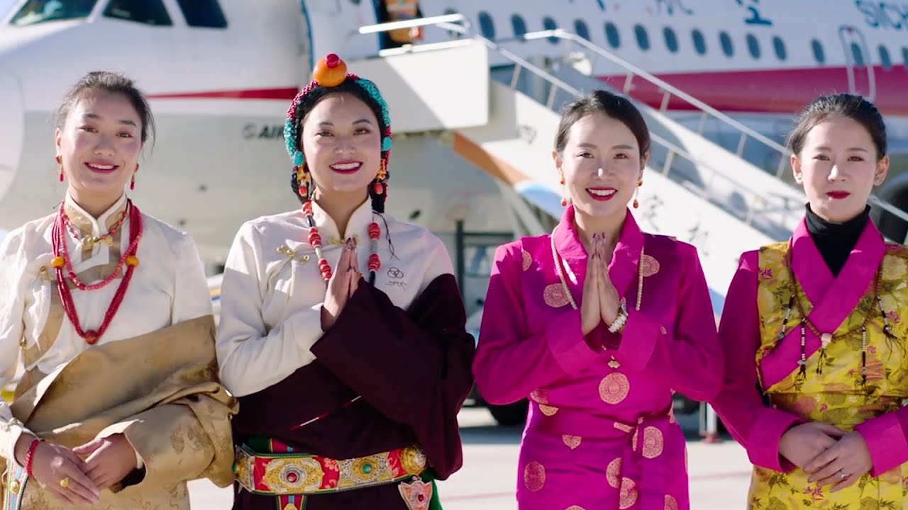 Watch traditional Tibetan costumes in 30 seconds