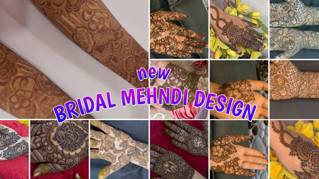 New trending bridal🌸🌺 mehndi designs | dulhan mehndi #bridalmehndi #dulhanmehndidesign #mehndi 