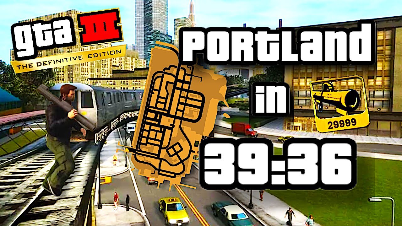 GTA 3 Definitive Edition – Portland Speedrun Any %