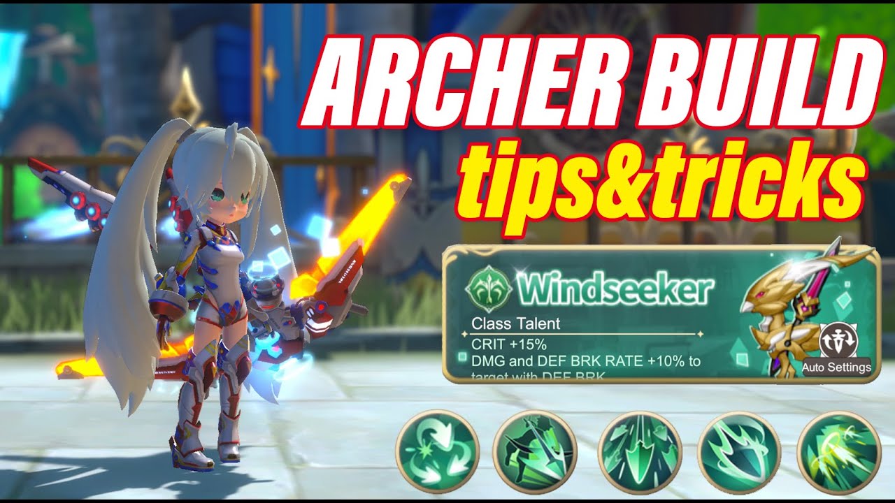 Draconia Saga -  Archer Build WB/BREAK/PVP + Pogley & Drakites