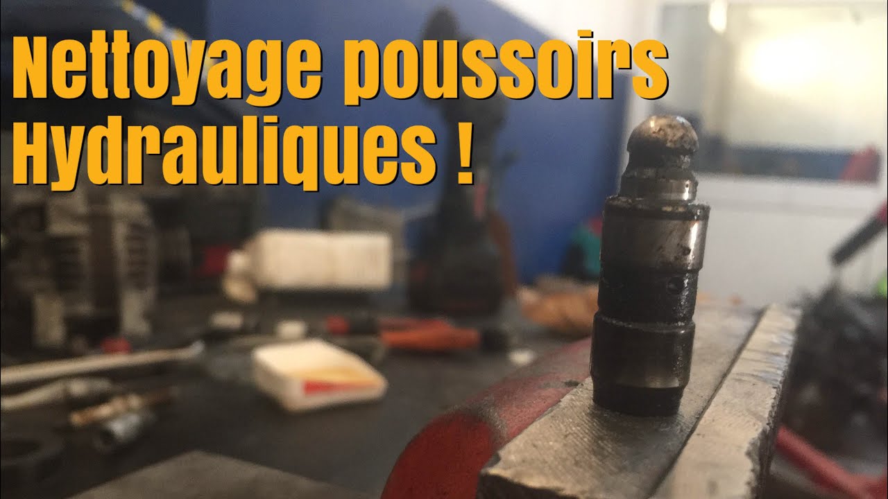 M&eacute;thode classique pour nettoyer les poussoirs hydrauliques