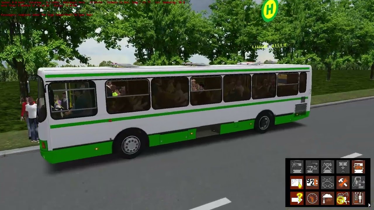 LiAZ 5256.26 in Lugovoe | OMSI 2