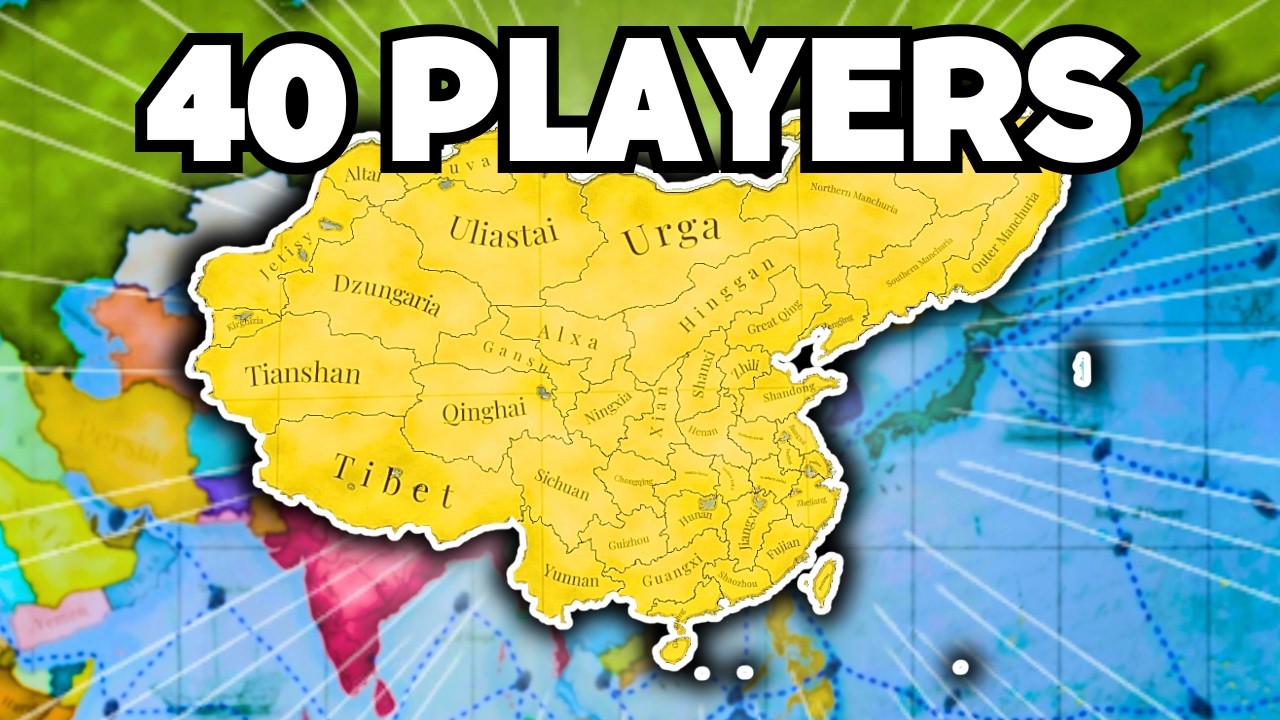 40 игроков симулируют ОДНУ СТРАНУ