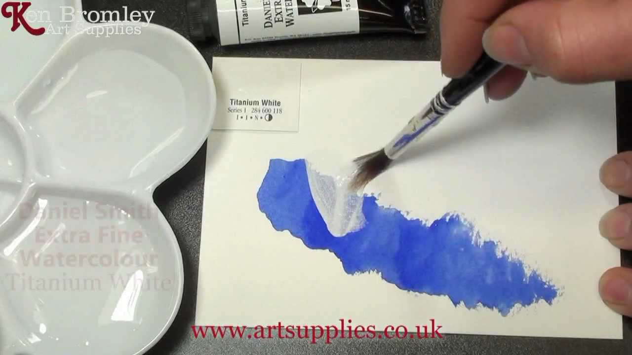 Daniel Smith Extra Fine Watercolour Titanium White 118 Series 1