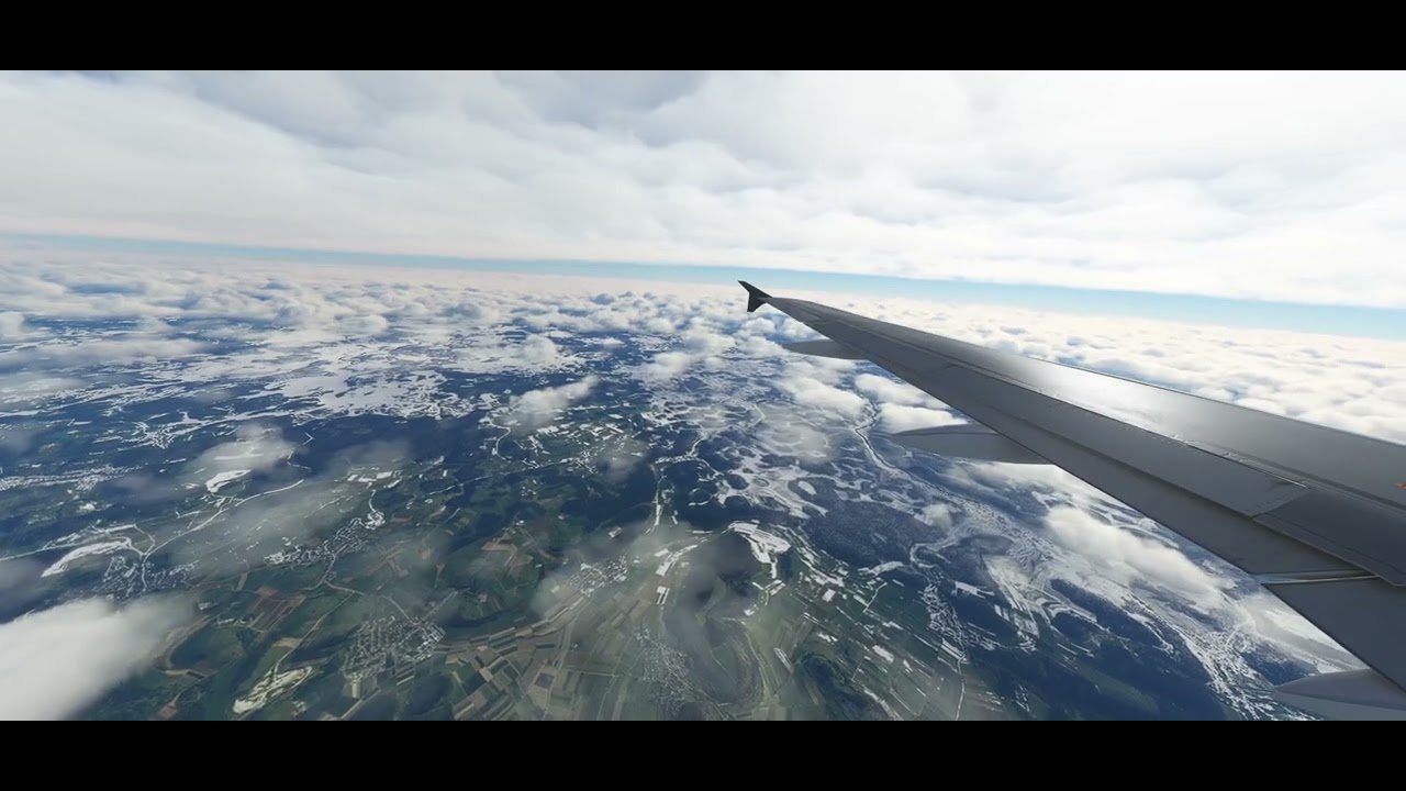 Microsoft Flight Simulator FS2020 Stuttgart nach Lyon mit dem A318