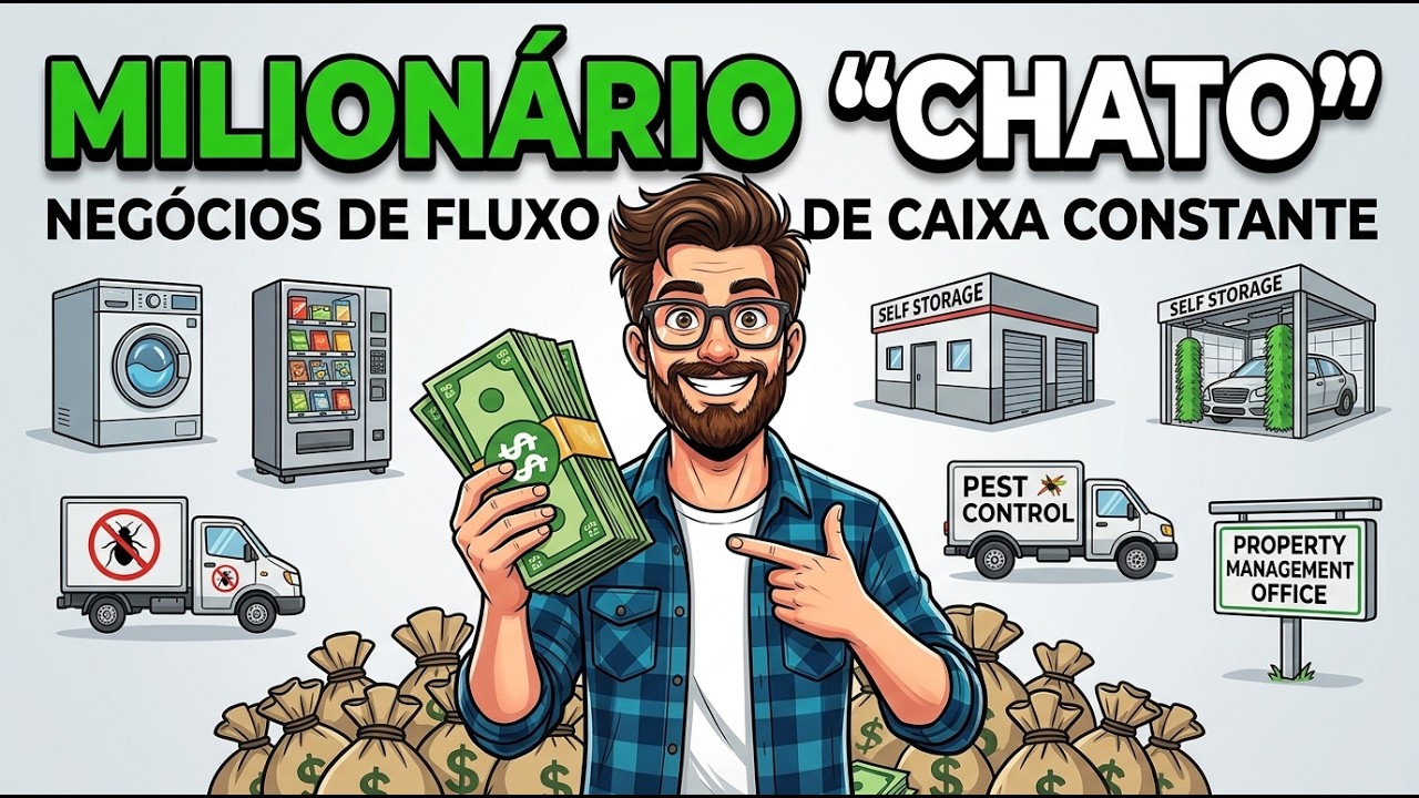 6 Negócios Chatos que Sempre Criam Milionários (90% de Sucesso)