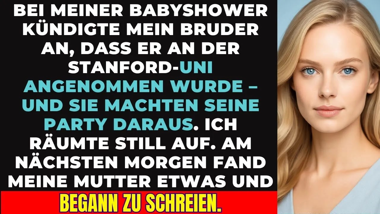 Mein Bruder feierte, ich stand im Schatten – bis Mama eine schockierende Wahrheit enthüllte...