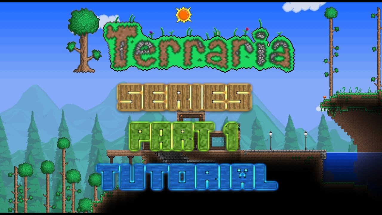 Terraria for iOS: NEW Series (Part 1: Tutorial) [HD]