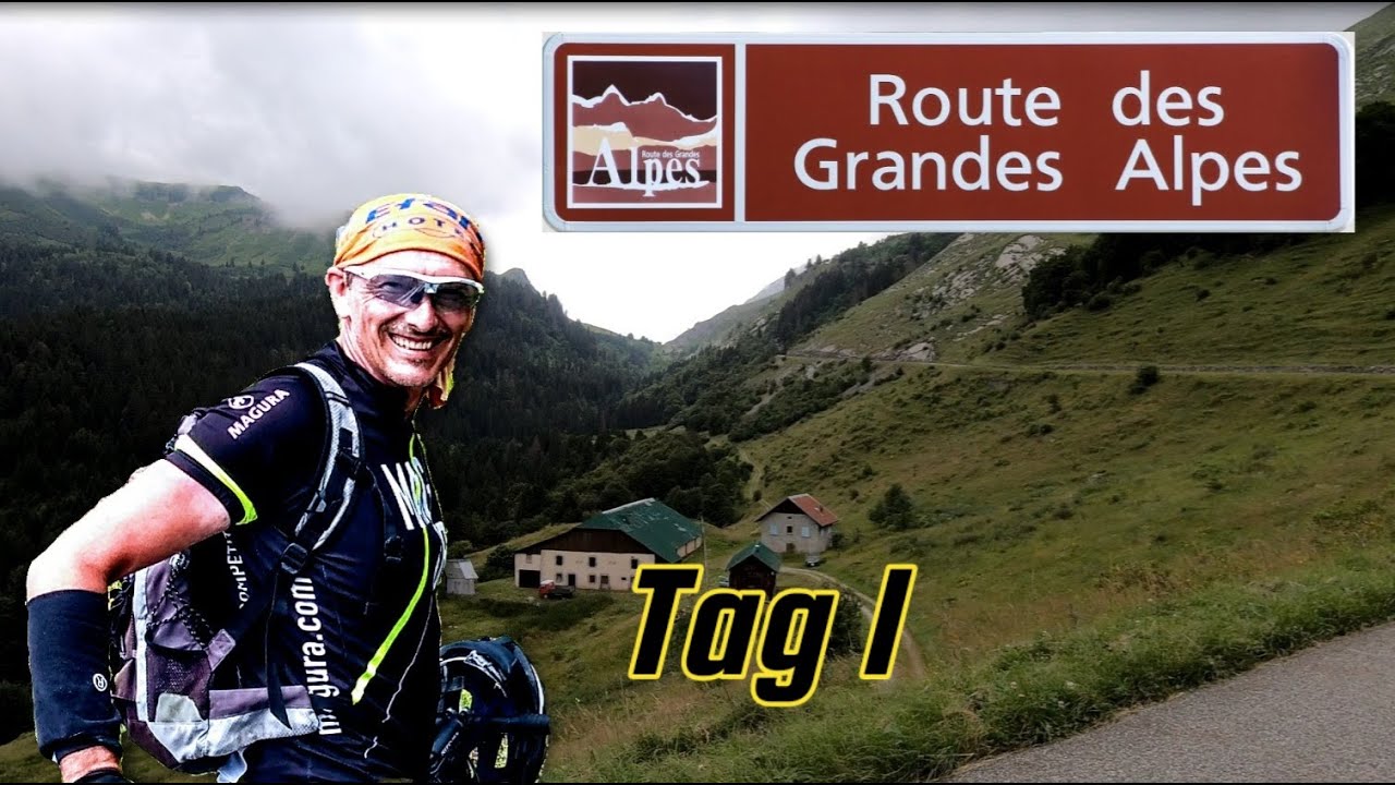 1. Tag Route des Grandes Alpes - Col de la Colombiere (1618 m)