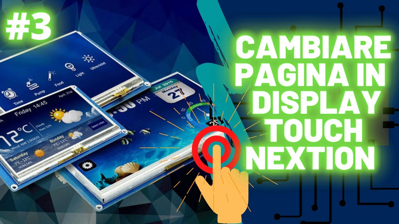 Come CAMBIARE PAGINA in DISPLAY touch NEXTION - Nextion #3
