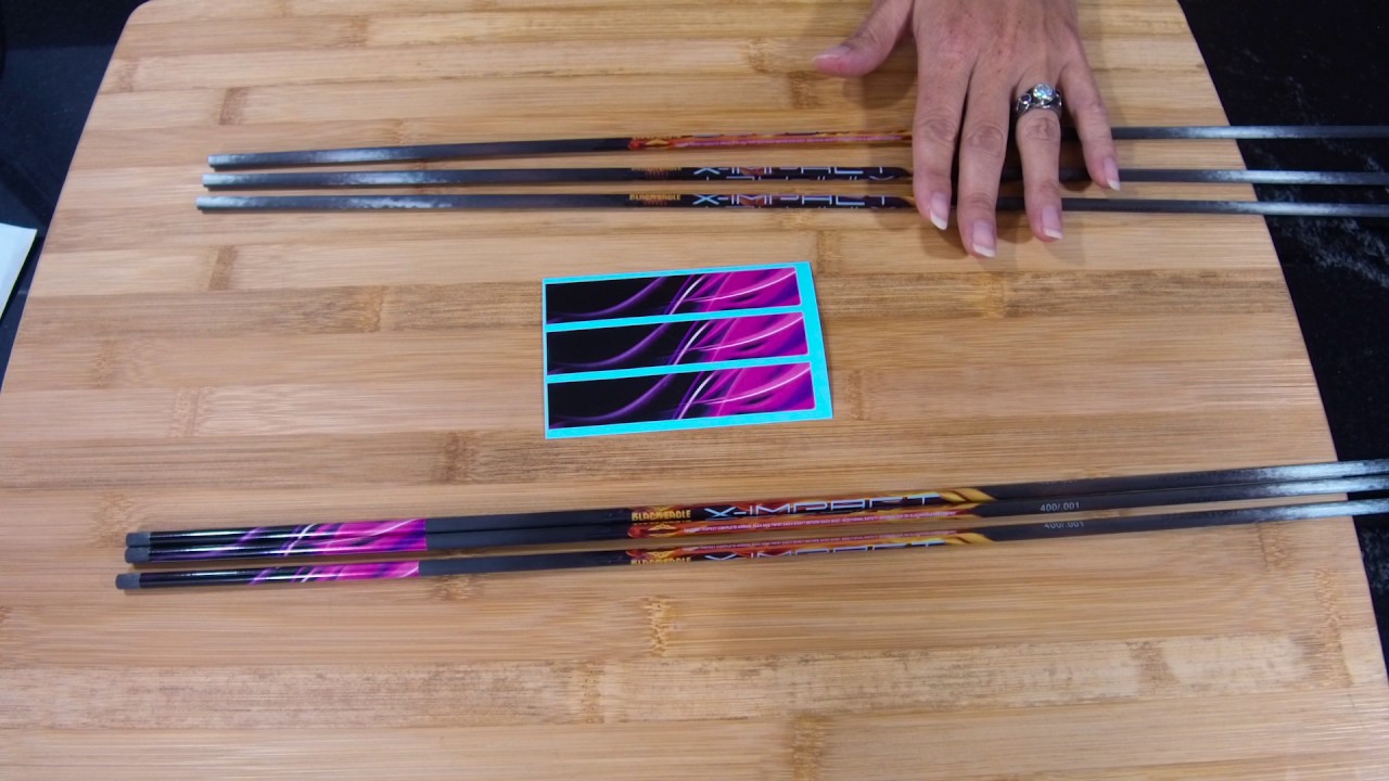 Applying an Arrow Wrap