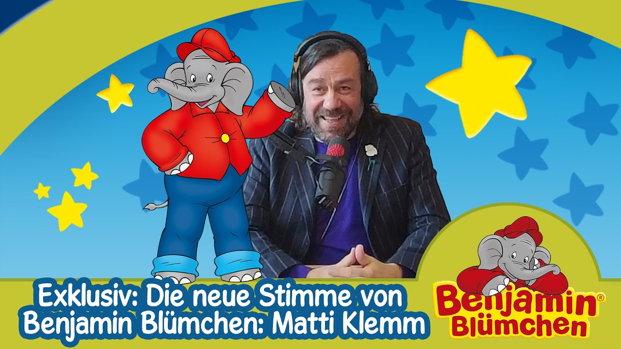 Exklusiv: Die neue Stimme von Benjamin Blümchen - Matti Klemm
