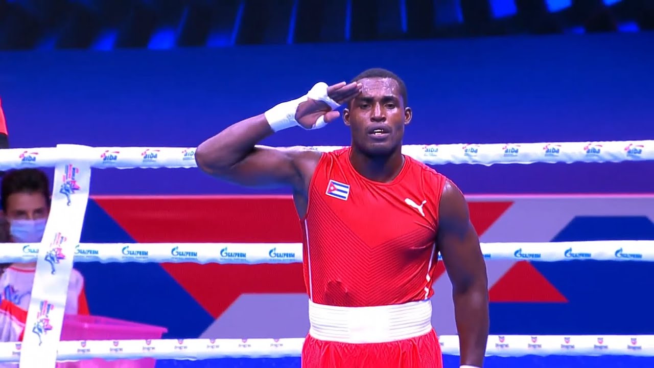 Day 5 (92kg) LA CRUZ PERAZA Julio (CUB) vs  PANTALEEV Radoslav (BUL) | AIBA WCHs 2021