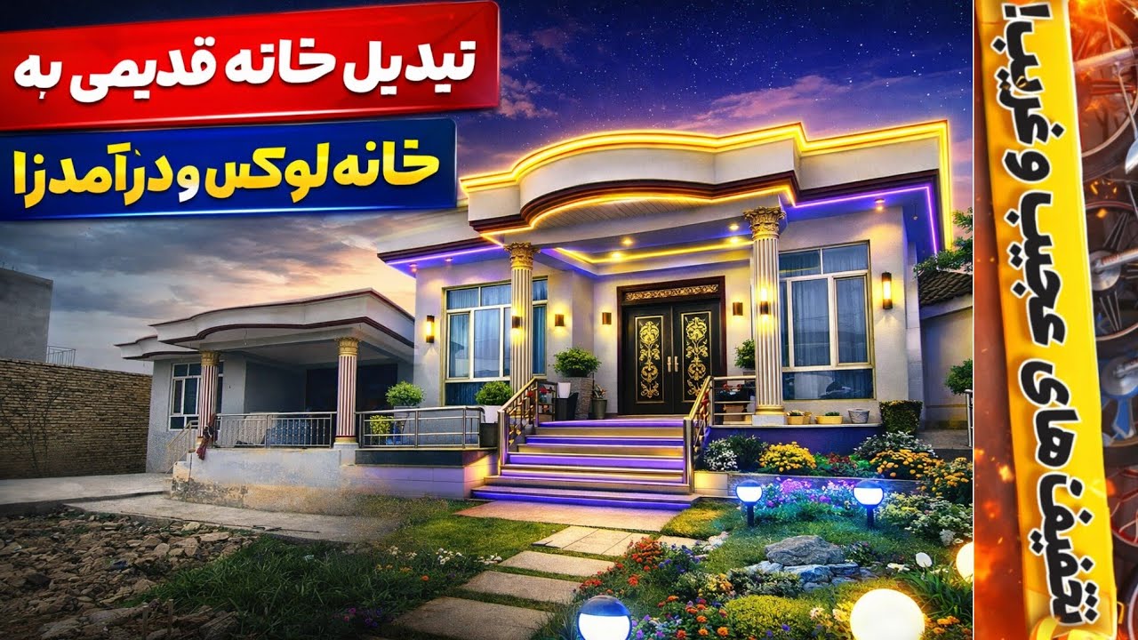 گزارش حیات الله از خانه مجلل رویایی در بهترین موقیعت سرنفش با دوکان درآمد زا پروژه ایس مزار شریف ...