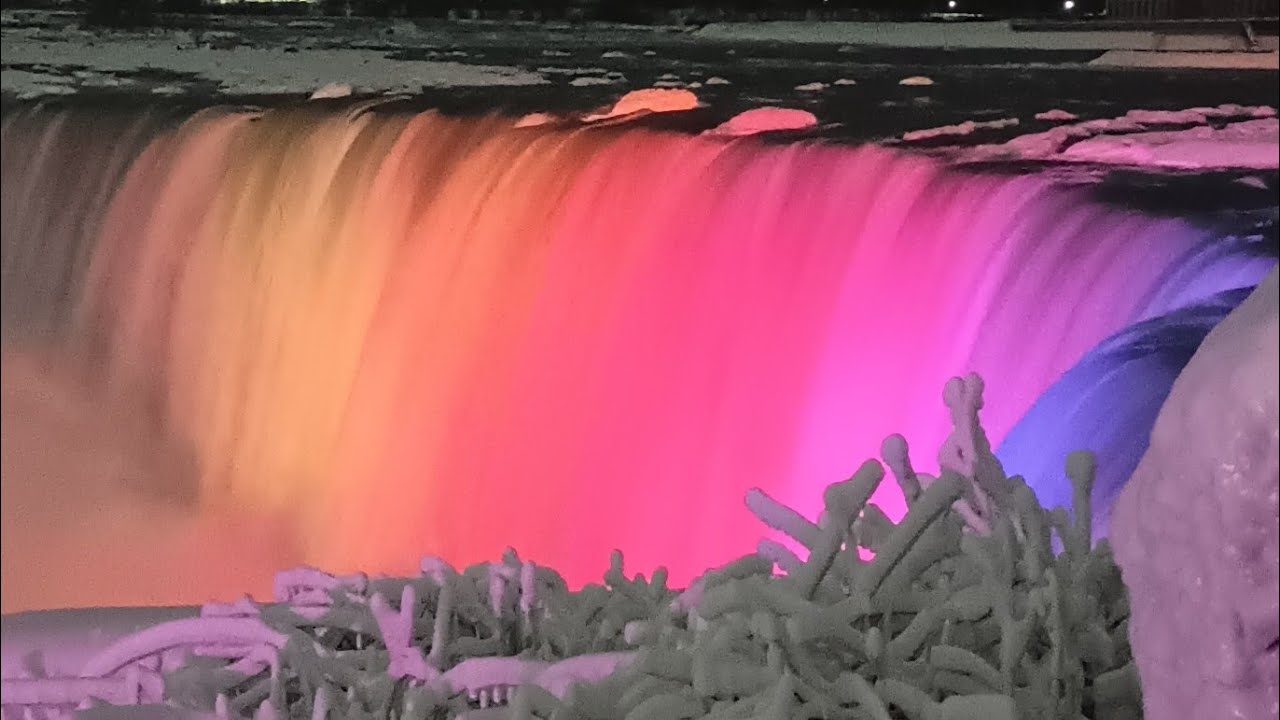 Niagara Falls live home 🏡 green screen