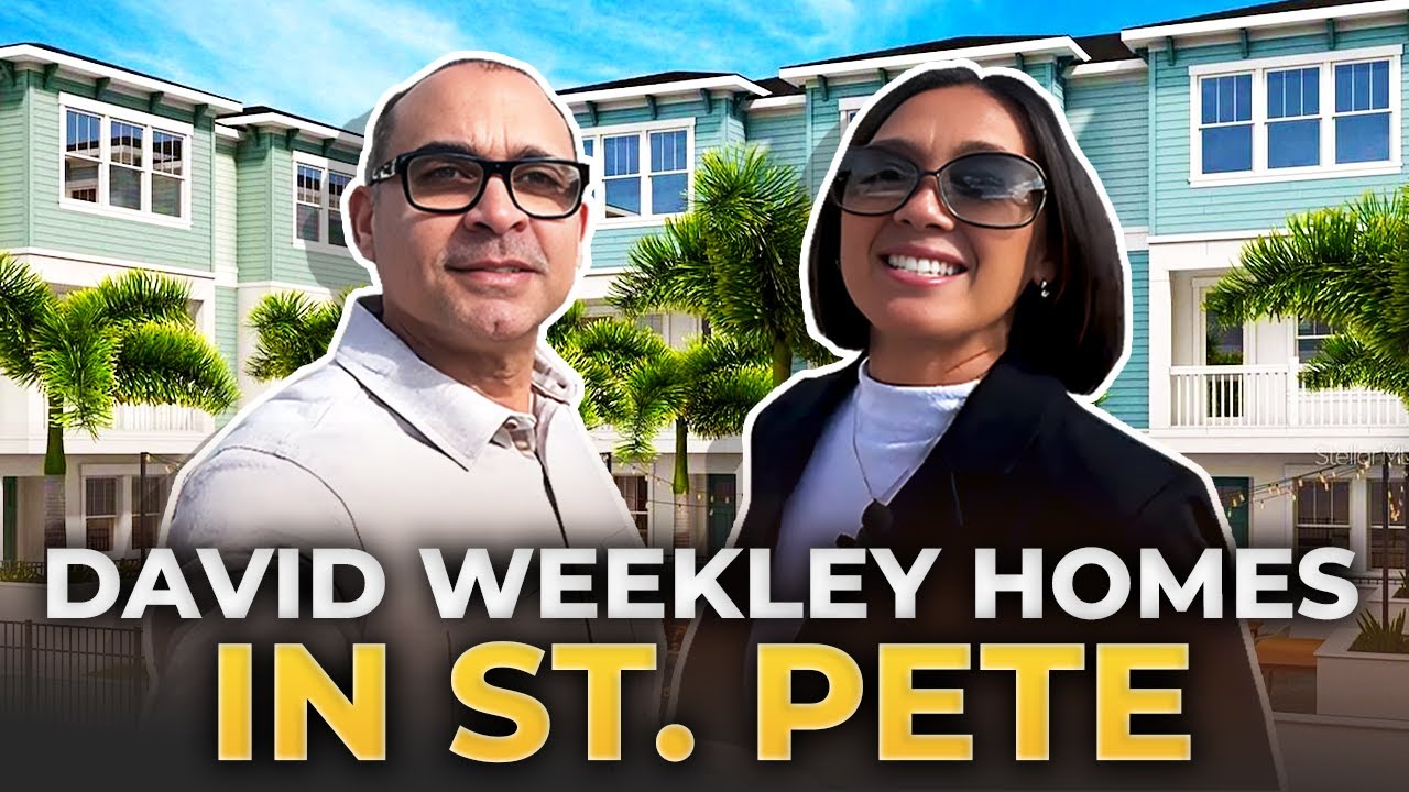 St Petersburg Florida Townhomes Tour: Central Living - David Weekley Homes | St Petersburg FL Living