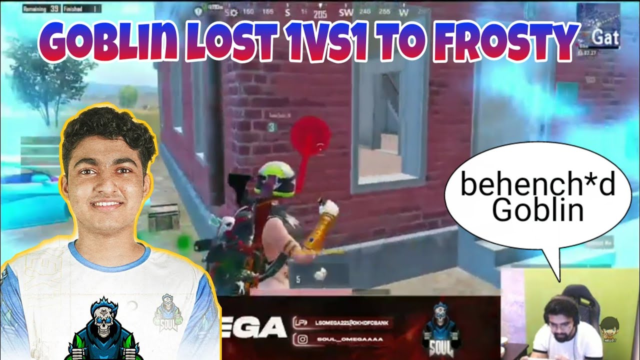 Omega Got Angry After Goblin lost 1Vs 1 | @goblinbgmi | @OMEGAAAA
