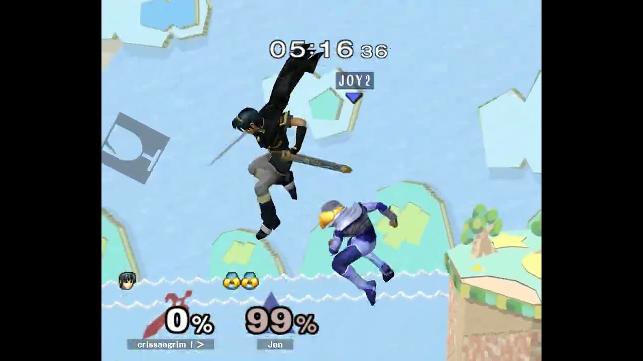 1954 WQF – crissaegrim ! ,．．, ⟮Marth⟯ vs Jen ⟮Sheik⟯ Cheba Hut Good Job at Arcadian． c