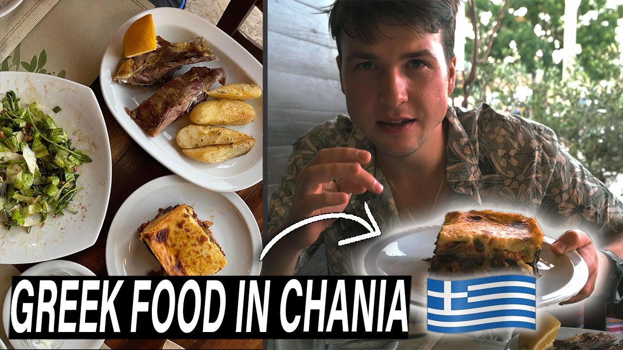 GREEK FOOD IS DELICIOUS! | FOODTRIPPING in CHANIA 🇬🇷