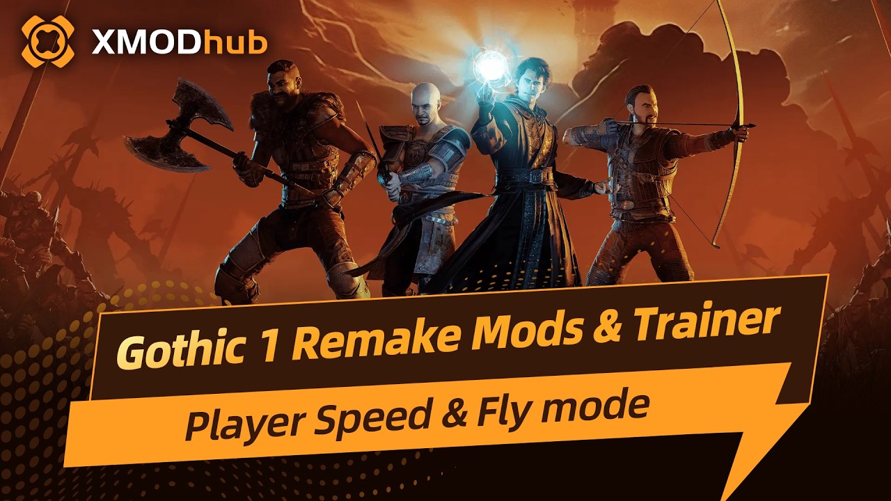 Gothic 1 Remake Trainers & Mods | Infinite HP | Fly Mode