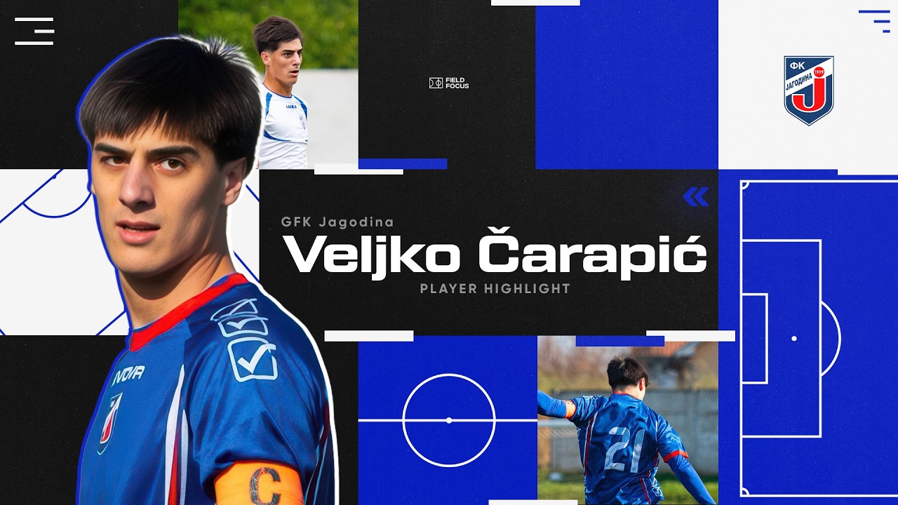 Veljko ČARAPIĆ 2026 ׀ DEFENSIVE MIDFIELDER ׀ GFK Jagodina Highlights