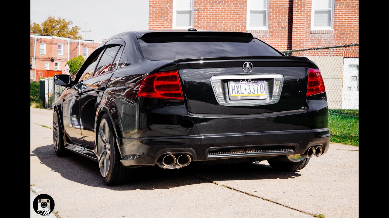 Tsudo Acura 2007-08 TL Type-S  Catback Exhaust with Tsudo Jpipe