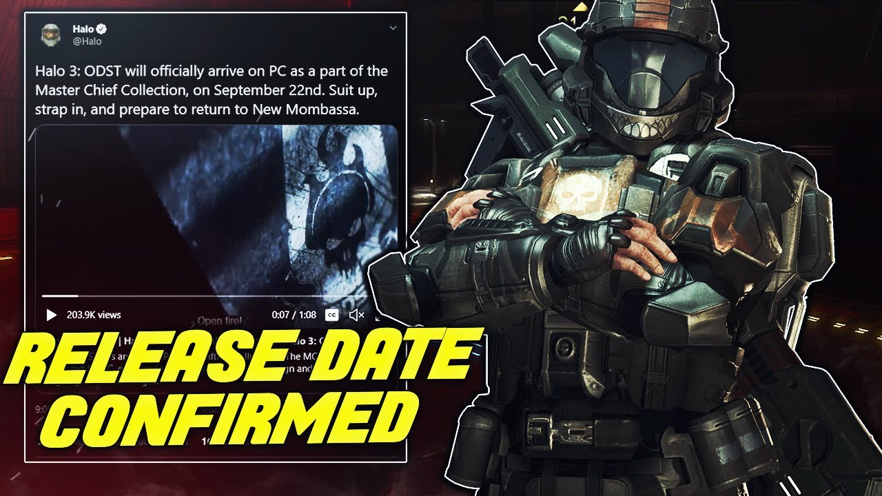 Halo 3 ODST PC Release Date Confirmed + MCC Season 3