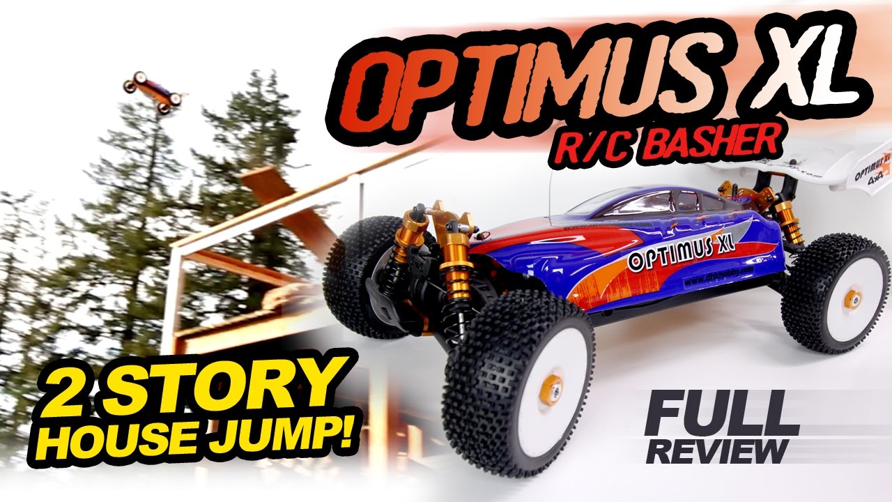 TWO STORY HOUSE JUMP - OPTIMUS XL - BASHER REVIEW