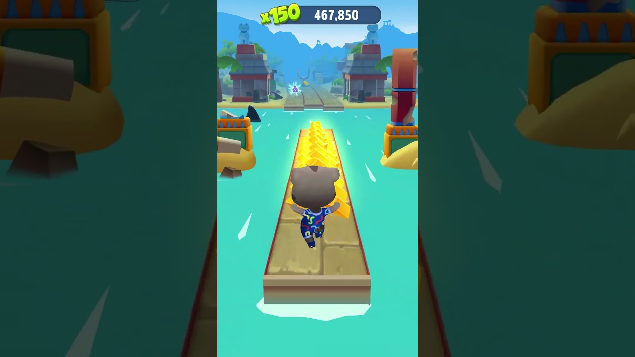 Talking Tom Gold Run Lost City World 🦂𓂀𓆙🪬🛕 #shorts #game #max #trending #gameplay