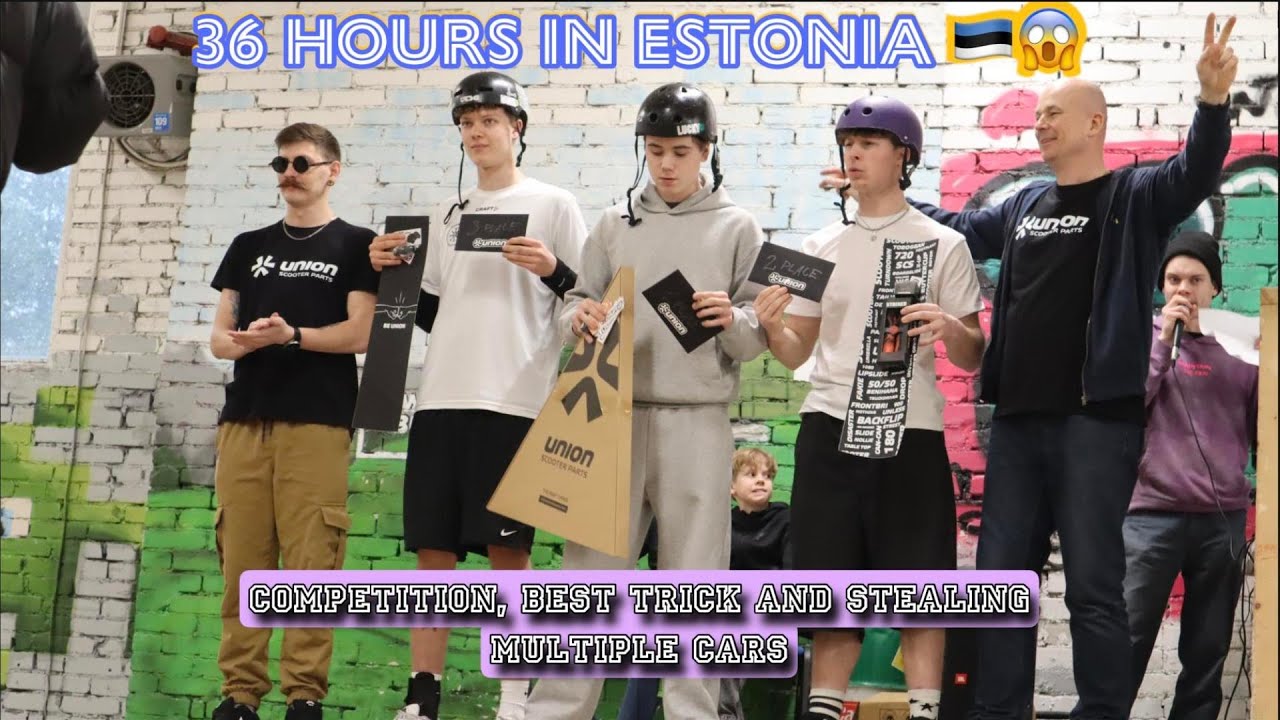 36 HOUR CHALLENGE IN ESTONIA *WHAT COULD GO WRONG?*