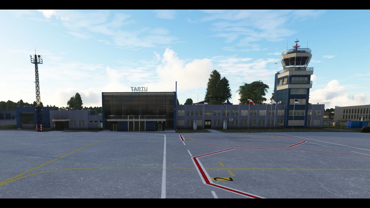 Tartu Airport | Tartu Lennujaam | Estonia | EETU | Microsoft Flight Simulator scenery