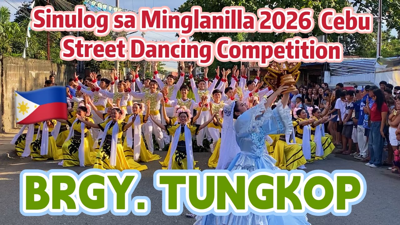 Sinulog sa Minglanilla 2026 PASUNDAYAG TROUPE Street Dancing Cebu Prov. DANCE FESTIVAL Philippines