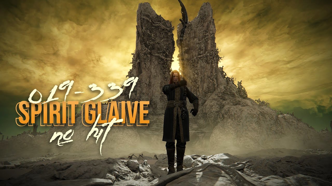 Spirit Glaive No Hit Promised Consort Radahn - Elden Ring DLC [019-339]