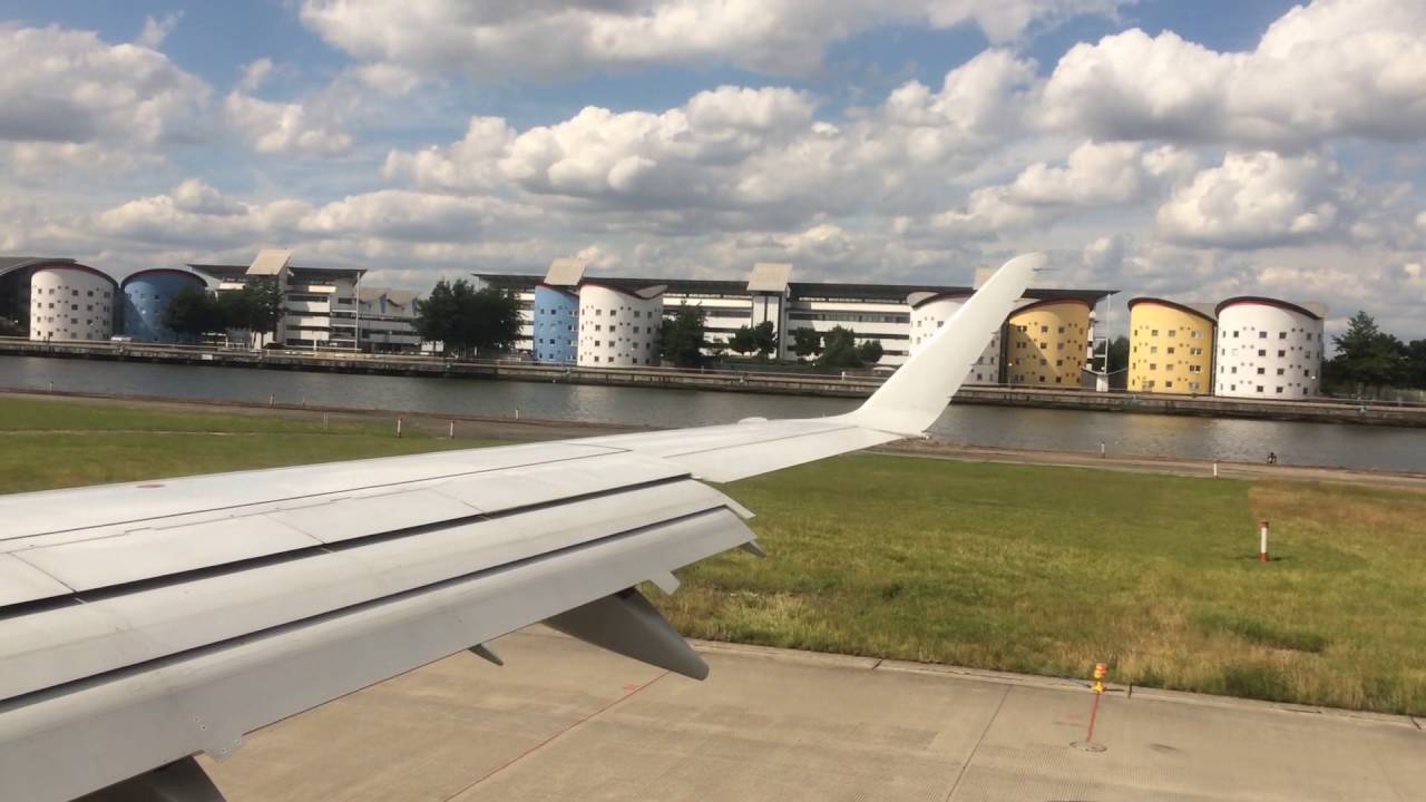 *ROCKETING TAKEOFF* BA CityFlyer Embraer ERJ-170STD Taxi & Takeoff from London City Airport
