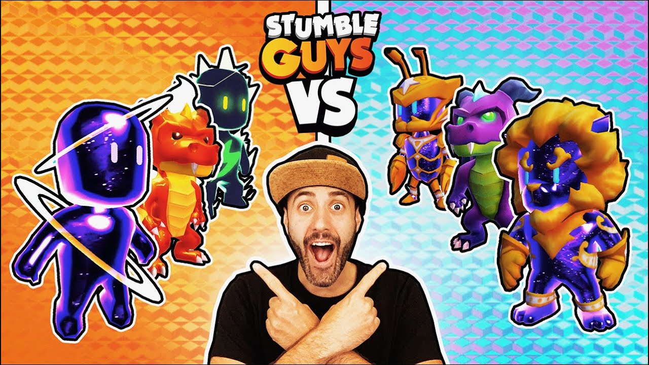 La plus GRANDE BATAILLE de SKINS MYTHIQUES et SPECIAUX sur STUMBLE GUYS !