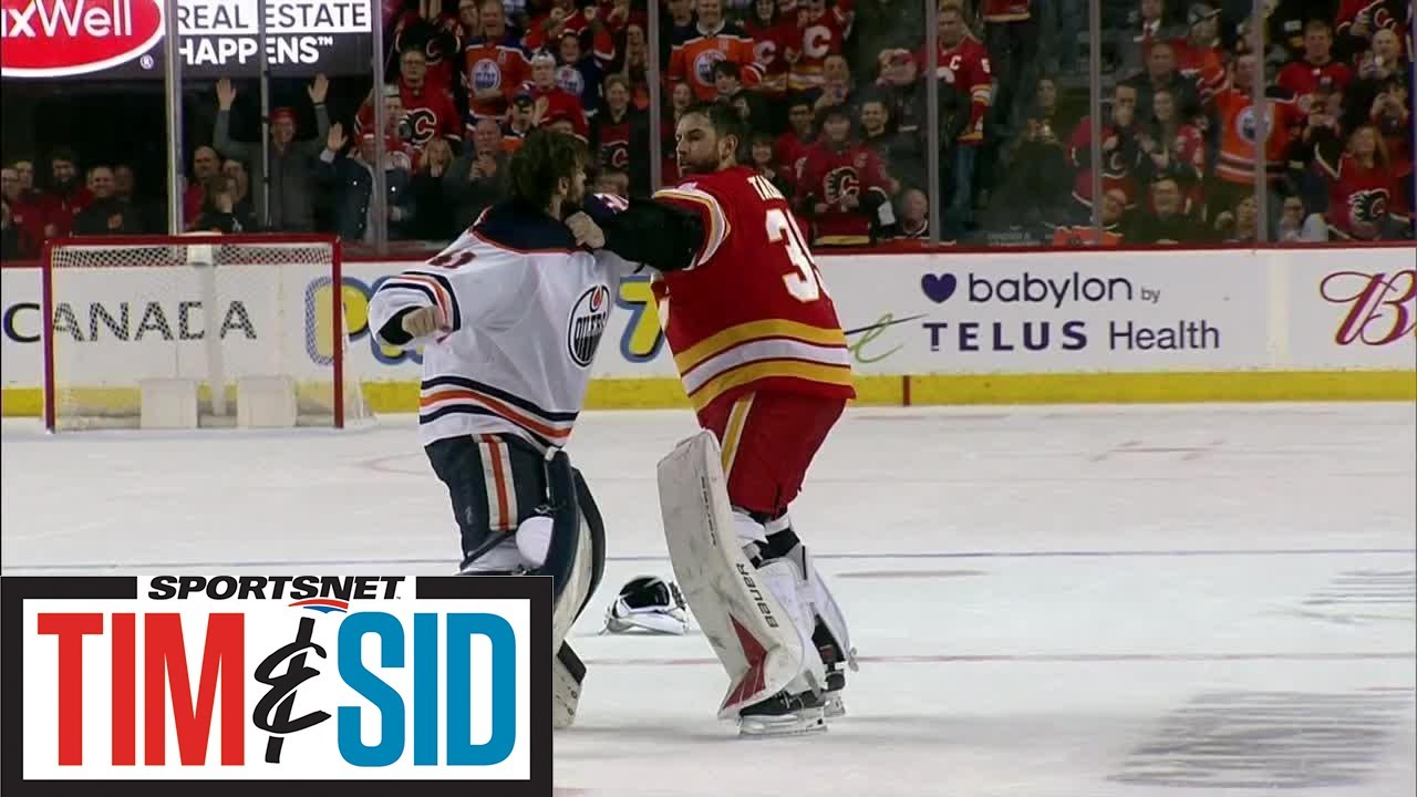 Should The Oilers And Flames Want To Face Each Other In The Playoffs? | Tim and Sid