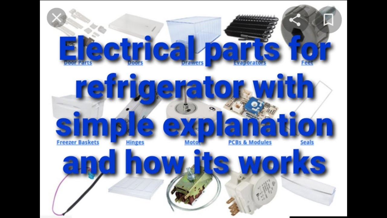 Electrical parts for refrigerator