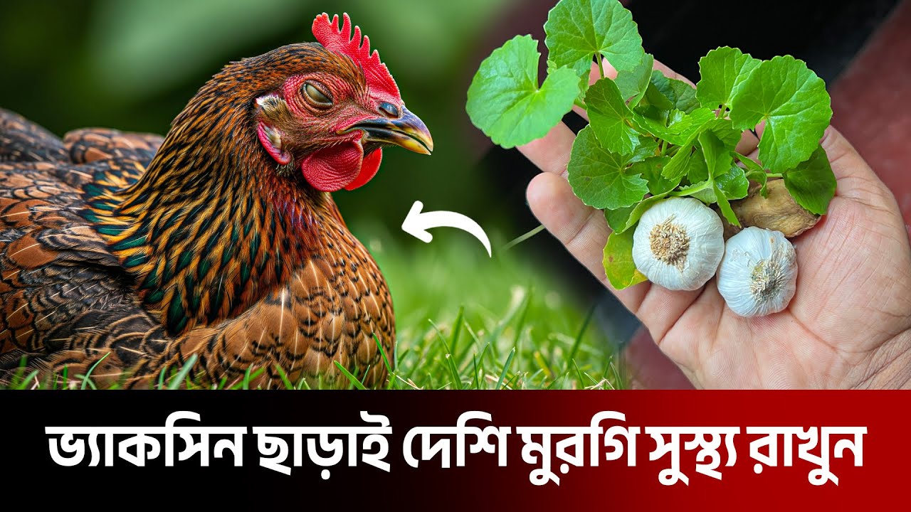 ভ্যাকসিন না করেও দেশি মুরগি আজীবন সুস্থ্য রাখার উপায় | দেশি মুরগি পালন