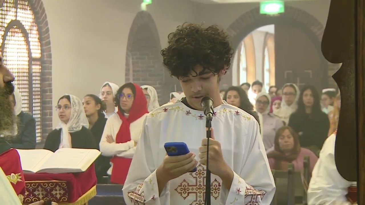 اول قداس باللغة الانجليزية الخميس ٣٠ يناير ٢٠٢٥