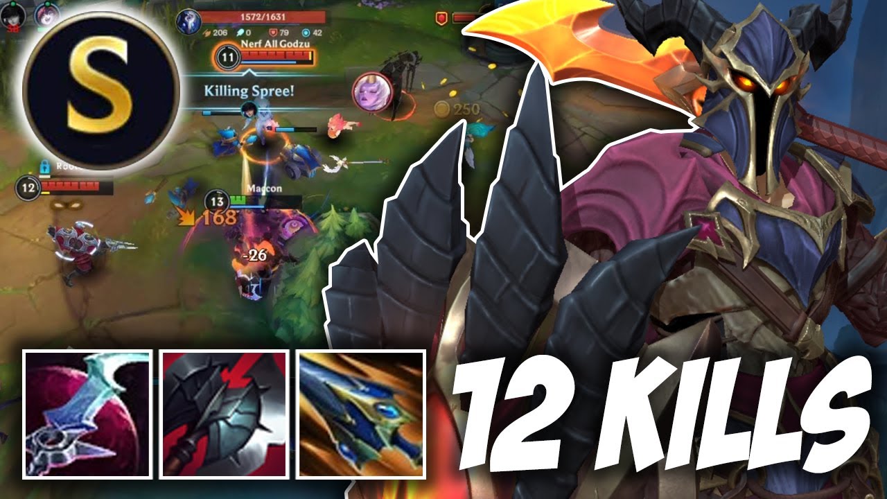 Wild Rift | 42K Damage Pantheon VS Sett Baron Lane