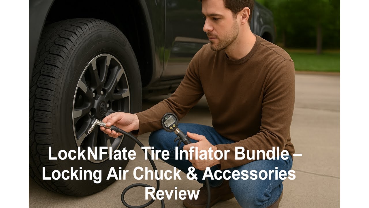 🔥 LockNFlate Tire Inflator Bundle – Locking Air Chuck & Accessories Review 🔥