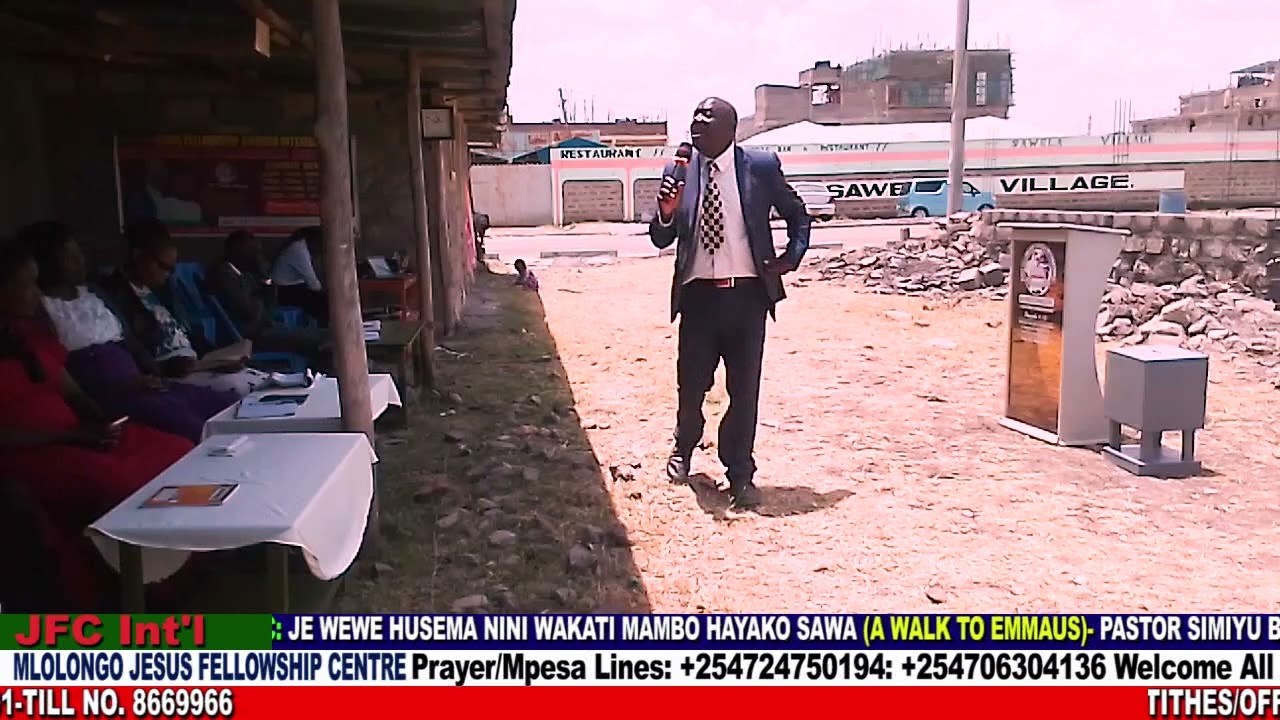 JE WEWE HUSEMA NINI WAKATI MAMBO SI SAWA? PASTOR SIMIYU BENJAMIN