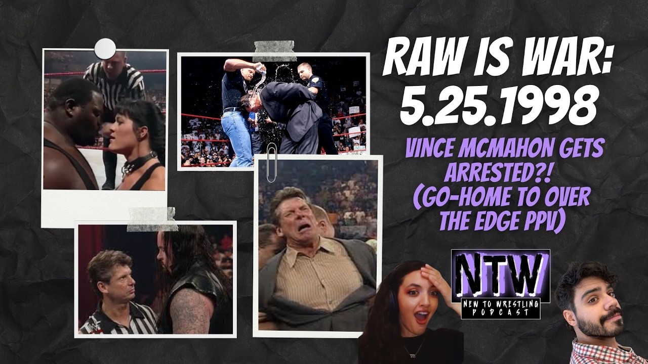 Vince McMahon Gets Arrested?! | Raw Is War May 25, 1998 Review (Go-Home to Over the Edge)